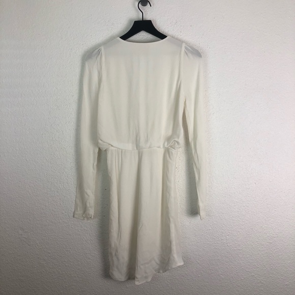 Stone Cold Fox Desire Mini Dress White Tie Front - Picture 9 of 9